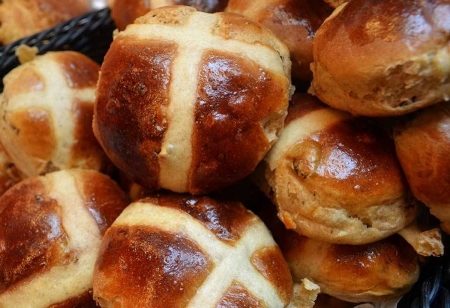 Hot Cross Bun | Olivier's Bakery