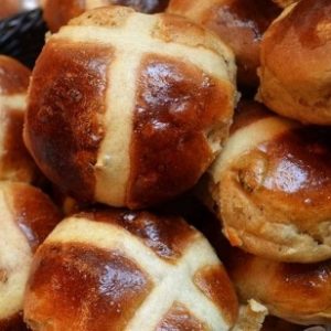 x4 Hot Cross Buns